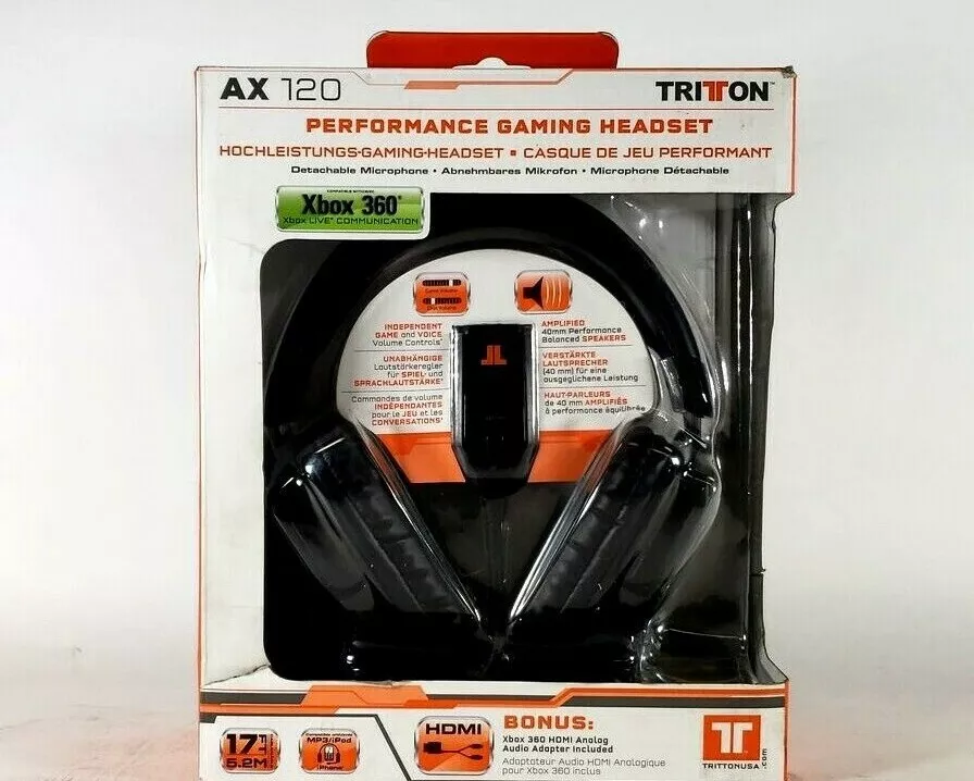 Tritton AX 120 Black Headsets HDMI Audio Adapter