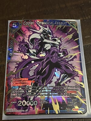Dragon Ball Super Card Game SR Cooler, Tyrannical Assault (BT9-103