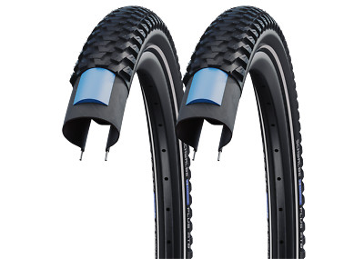 2x Schwalbe Marathon Plus MTB 54-559 Drahtreifen SmartGuard 26x2.10 Mantel