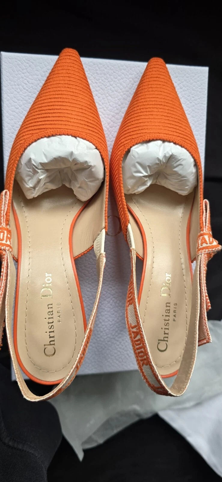 Chaussures Christian Dior Femme   Orange   38,5   Neuf 