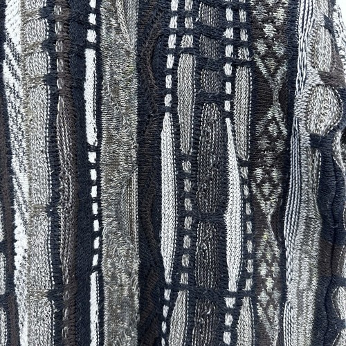 RoundTree & Yorke Herren Vintage Coogi Style Pullover Strickpullover Braun Schwarz XL - Bild 5 von 13