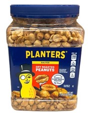 Planters Salted Dry Roasted Peanuts 34.5 oz