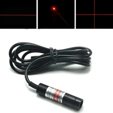 Positioning 650nm 80mW Dot/Line/Cross Red Focusable 5V Laser Diode Module