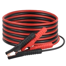 Heavy Duty 2 Gauge 13*2 Ft Battery Booster Cable Emergency Power Jumper 3000 Amp