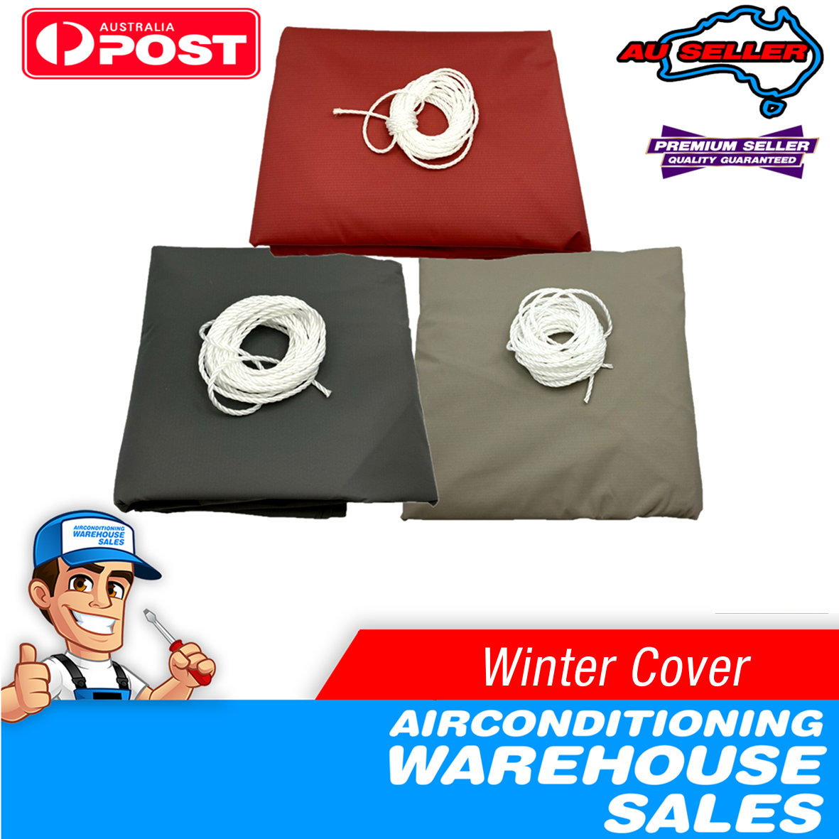 Bonaire Brand New Evap A/C Winter Cover RED/BEIGE/GREY SBB800/SBB950