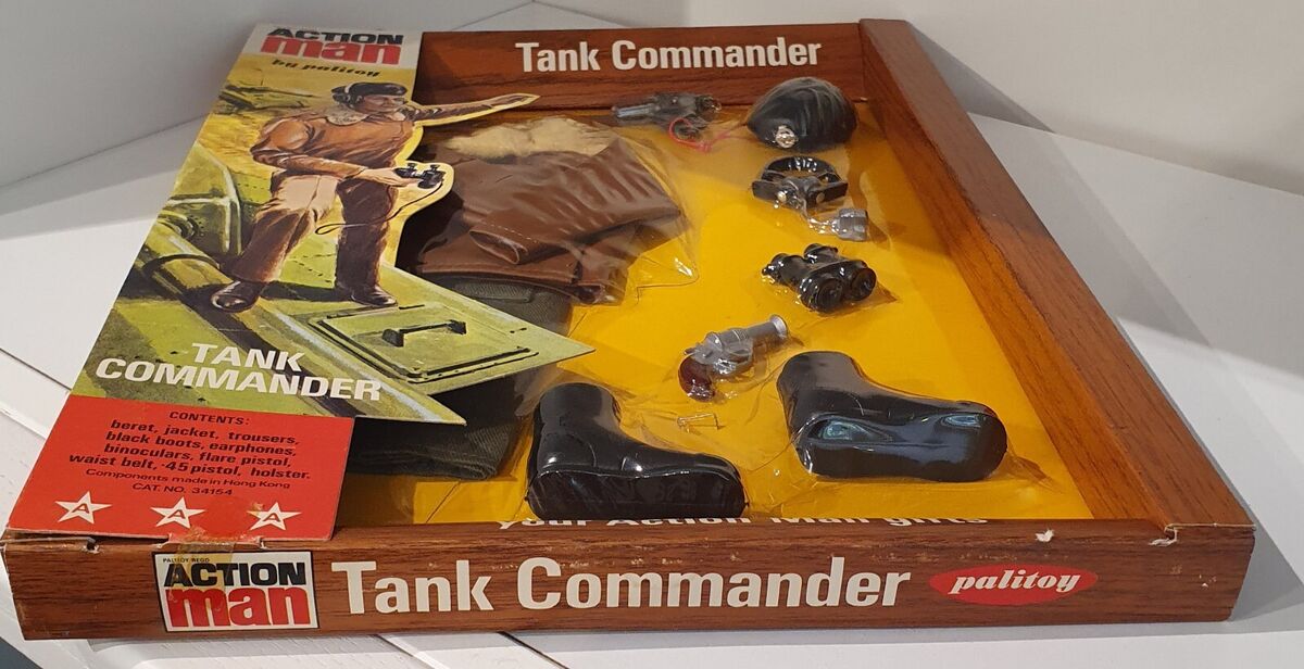 Gi Joe Vintage 1964/75 Action Man Palitoy Tank Commander MOC Gi Joe Vintage 1964/75 Action Man Palitoy Tank Commander MOC