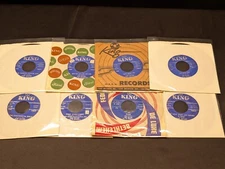 Hank Ballard lot x8 King Records  Rock Blues R&B 45 RPM