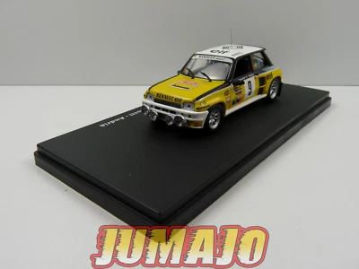 RMX8 1/43 Salvat Mexique Rallye WRC : RENAULT 5 Turbo 1981 Monte Carlo Ragnotti