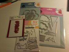 PACKAGE CUTTING DIES FOR SCRAPBOOKING MIX NEW J5228 