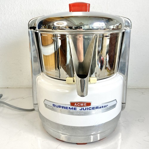 ACME Supreme JUICERATOR Model 6001 4.8 Amp Heavy Duty Fruit Vegetable Juicer