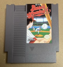 BASES LOADED 4 Game complete with Box & Manual Nintendo NES