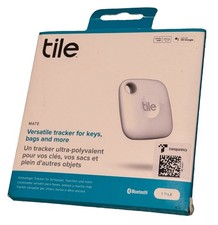 Tile Mate Bluetooth Tracker RE-40001 Keys Bags Luggage White New Sealed 2022