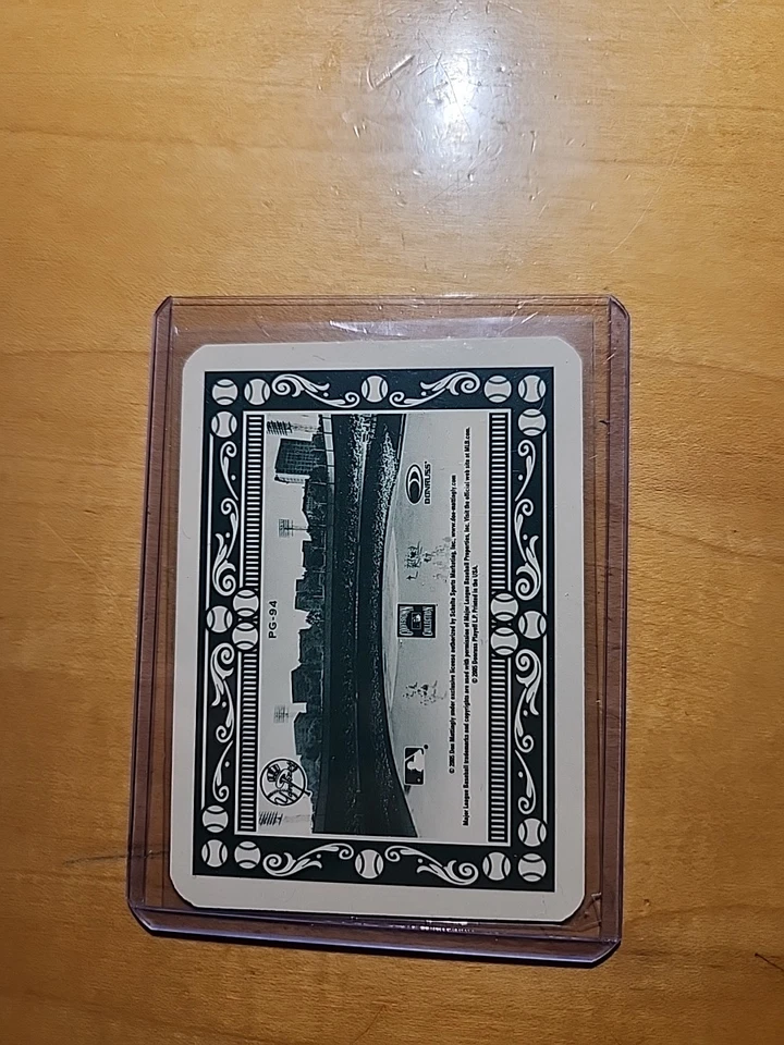 Throwback Thread Don Mattingly Polo Grounds Strike 2005 48/50 #PG-94 Foto 2 de 2