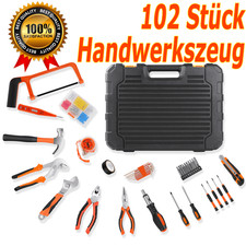 102 tlg Werkzeugkoffer mit Werkzeug Set Werkz...