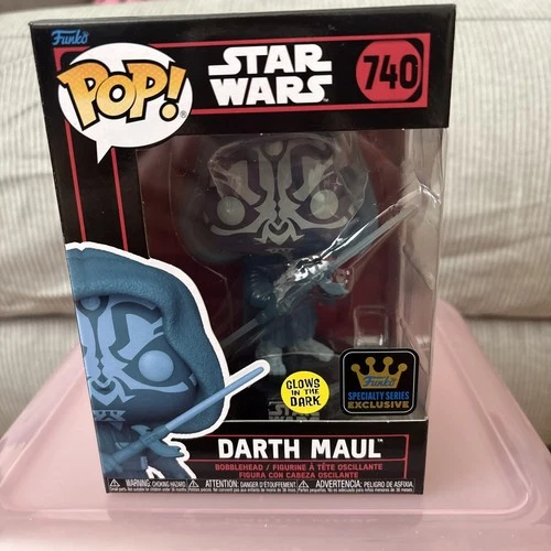 Funko Pop Star Wars Darth Maul #740 Specialty Series Exclusive Glow in the Dark