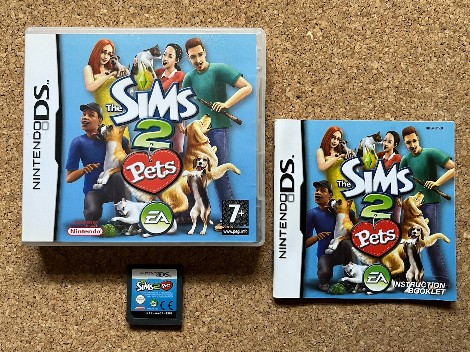 The Sims 2: Pets (Nintendo DS) | Complete With Manual | PAL