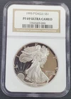 1995 US American Silver Eagle - 1 oz .999 Fine Silver - NGC PF69 UCAM