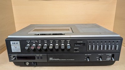 Akai VS-9300EG Video Cassette Recorder Vintage VCR *As is*