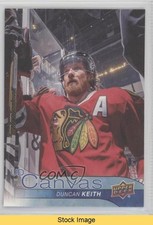 2016-17 Upper Deck UD Canvas Duncan Keith #C137 HOF READ fv4
