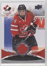 2016 Upper Deck Team Canada Juniors Women's Jersey Natalie Spooner #160 0d7y
