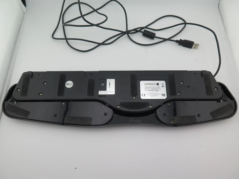Contour RollerMouse Free2 Ergonomic USB Mouse FOR PARTS / REPAIR, NOT WORKING - Image 4 of 4