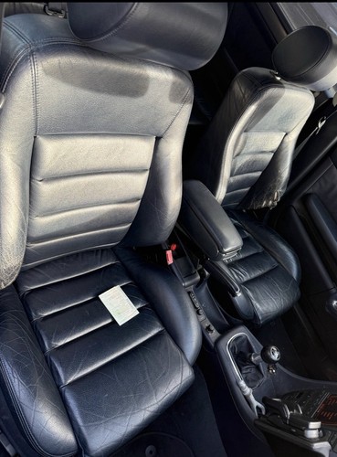 Audi A6 4B Avant Sport Sitze Vollleder Sitzausstattung komplett Dunkelblau