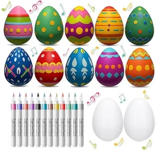 Egg Shakers, Percussion Musical Maracas Instruments for Party Favors Gifts