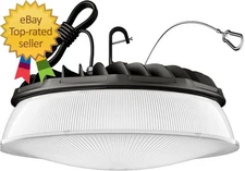 200W UFO LED High Bay Light with Diffuser 28,000Lm 5000K LED High Bay Lights AC1