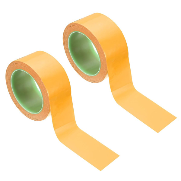 48Mmx33M Signal Absperrband Gelb Flatterband, 2 Rollen Reflektierendes Klebeband-image