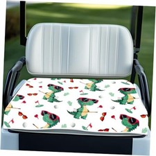Golf Cart Seat Covers,Funny Dinosaur Golf Cart Seat Cover Towel Blanket with
