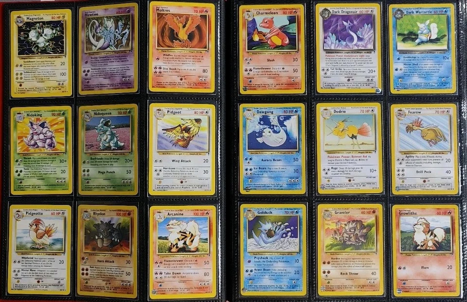 Legendary Collection 110/110 Complete Pokemon Card Set Nintendo 2002 Charizard - Image 4 of 4