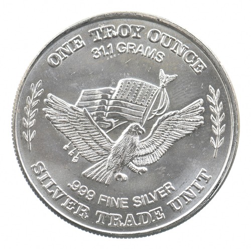 Limitierte SILBERMEDAILLE 1 Feinunze American Bald Eagle 0,999 Feinsilber *635