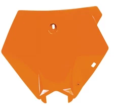 Acerbis Front Number Plate - Orange Motorcycle Dirt Bike 2070930237 15-2158-84