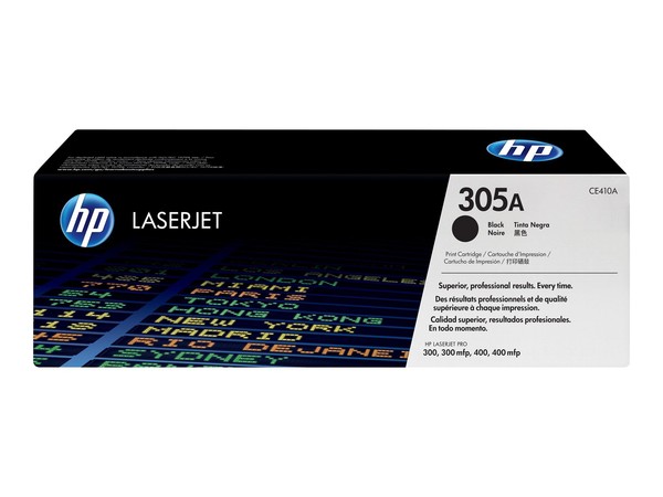 HP 305A - CE410A - Toner Schwarz - FüR Laserjet Pro 300 Color M351A, 300 Color-image