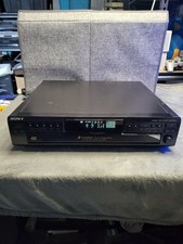 Sony CDP-C245 CD Player 5 Compact Disc Changer Tested  Working Great No Remote