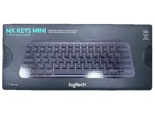 Logitech MX Keys Mini Minimalist Wireless Illuminated Keyboard Black 