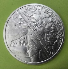 Silver 1 oz ROBIN HOOD BU ROUND - Provident Medieval Legends Series