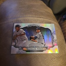 Franklin Perez 2018 Bowman Chrome Sterling BS-FP Detroit Tigers Rookie Card RC