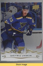 2018-19 Upper Deck Silver Foil Dmitrij Jaskin #158 READ 8tn