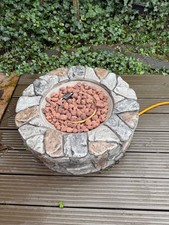 Teamson Home HF09501AA UK Gas Fire Pit With Cover