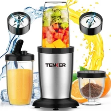 Personal Blender 850W Kitchen TENKER Blender Shakes Smoothies Seasonings Sauce