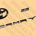 Emblem Badge Overlay Kits For Camry SE 2018-2024 Accessories Nameplates 8th Gen
