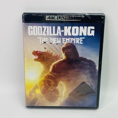 Godzilla x Kong The New Empire 4K Ultra HD Blu-Ray DVD 2024 NEW SEALED!