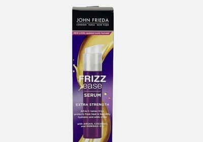 John Frieda Anti Frizz 1.69oz (4 Pack) Extra Strength Hair Serum with Argan Oil