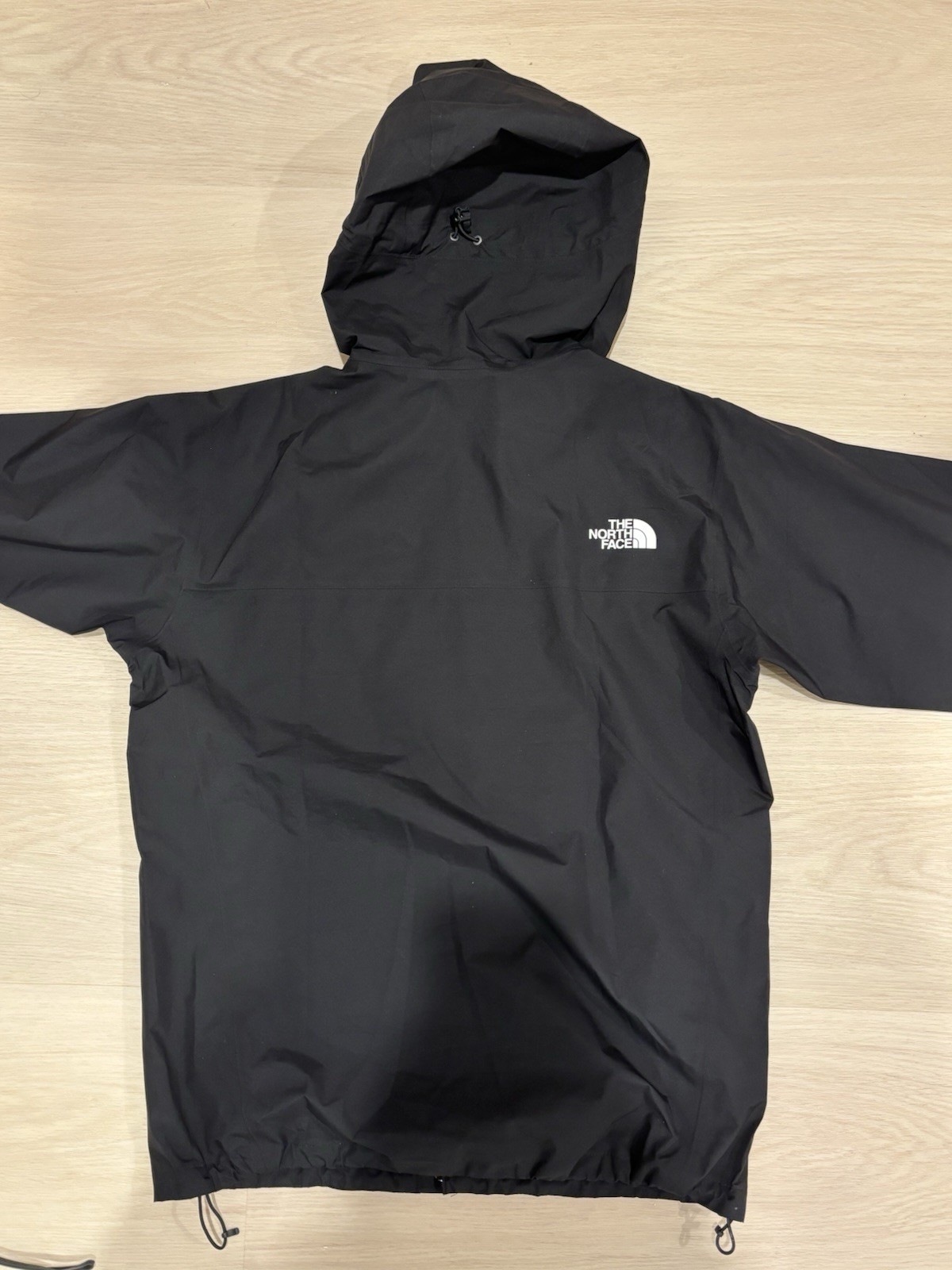 North Face Performance Rain Jacket Adjustable Bla… - image 2