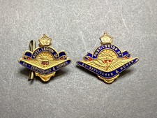 Australia RSL Legion Veteran Ex Serviceman Women Pin Schlank Parkes Badge 45