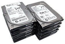 Lot of 10 Seagate Barracuda 500GB 7200RPM SATA III 3.5'' Hard Drive ST500DM002