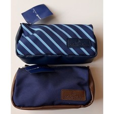 2 United Airlines Brooks Brothers Amenity Travel Kit Blue Stripe 2026 Sealed