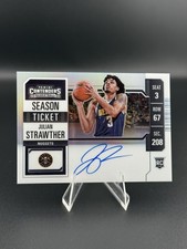 2023 Contenders - Season Rookie Ticket Variation Julian Strawther Auto #109 (RC)