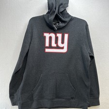 New York Giants Football NFL Fanatics Dark Gray Hoodie Jacket Men  s XL New